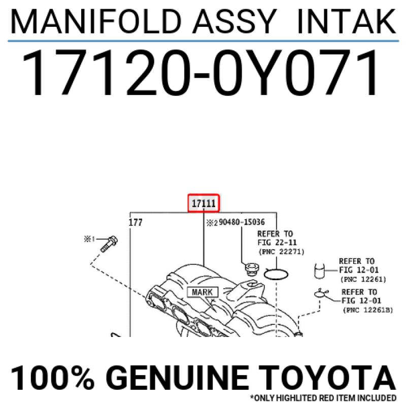 Manifold Assembly Intake - 171200Y071